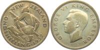 Neuseeland 1 Shilling George VI. (1936 - 1952) - Aborigines -