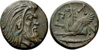 Ae 310-304 v.Chr.  Kimmeriansicher Boğaziçi Satyr und Greif und Stör vz 249,00 EUR + 9,95 EUR kargo