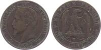 5 Centimes 1863 BB Frankreich Napoleon III. (1852 - 1870) vz min. RF