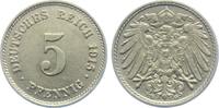 5 Pfennig 1915 G Deutschland - Kaiserreich 5 Pfennig - großer Adler f.st