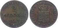 Sachsen - Meiningen 2 Pfennig Georg II. (1866 - 1914) -