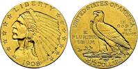 USA 2 1/2 Dollar Indian Head -