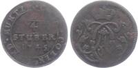 Köln Erzbistum 1/4 Stüber Clemens August von Bayern (1723 - 1761) -