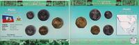 Haiti KMS - 6,75 Gourdes Kursmünzensatz - 5 Werte - 5 Centimes - 5 Gourdes - mit Echtheitszertifikat -