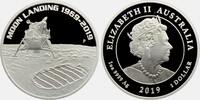 Australien 1 Dollar 50 Jahre Moon Landing - Lunar Modul auf dem Mond - Raumfahrt -