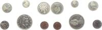 Kanada KMS - 1,91 Dollar Kursmünzensatz 1966 im Blister - 6 Werte - 1 Cent bis 1 Dollar -
