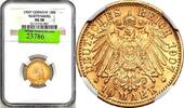 Deutschland - Kaiserreich 10 Mark König Wilhelm II. von Württemberg (1891-1918) -