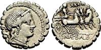 Römische Republik Denar (Serratus) C. Naevius Balbus (79) -