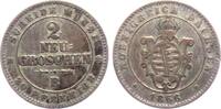 Sachsen 2 Neugroschen - 20 Pfennig Johann I. (1854-1873) -