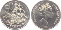Neuseeland 50 Cents Endeavour - Segelschiff - Expedition -