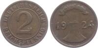 Weimarer Republik 2 Reichspfennig 2 Reichspfennig - mit Ährenbndel -