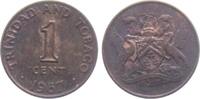 Trinidad & Tobago 1 Cent Wappen -
