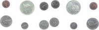 Kanada KMS - 1,91 Dollar Kursmünzensatz Kanada 1967 - 6 Werte - 1 Cent bis 1 Dollar in Folie eingeschweiß -