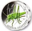 Deutschland - BRD 5 Euro Grünes Heupferd - Heuschrecke - Aus der Serie: Wunderwelt Insekten -