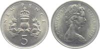 Großbritannien 5 Pence Elisabeth II. (1952-2022) -