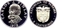 Panama 5 Centesimos Carols J. Finlay - Entdecker des Gelbfiebererregers -
