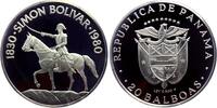 Panama 20 Balboas Simon Bolivar zu Pferde -