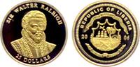Liberia 25 Dollar Sir Walter Raleigh -