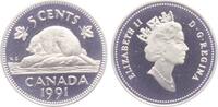 Kanada 5 Cents Biber - Tiere -