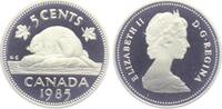 Kanada 5 Cents Biber - Tiere -