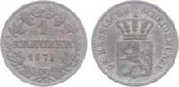 Hessen Darmstadt 1 Kreuzer Ludwig III. (1848 - 1877) -