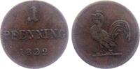 Frankfurt 1 Pfennig - Judenpfennig Judenpfennig - Hahn -