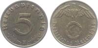 Drittes Reich 5 Reichspfennig 5 Reichspfennig - mit Hakenkreuz -