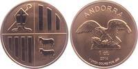 Andorra 1 Cent Staatswappen - Adler -