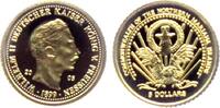 Marianen 5 Dollar 1/25 Unze Goldmünze - Münze mit Kaiser Wilhelm II. von Preussen -