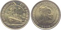 Dänemark 20 Kroner - Kronen Yacht Danneborg - Margrethe II. (seit 1972) -