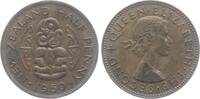 Neuseeland 1/2 Penny Elisabeth II. (1952-2022) -