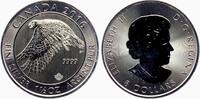 Kanada 8 Dollar - 1 1/2 Unzen Schneefalke - 1 1/2 Unzen Feinsilber -