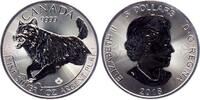 Kanada 5 Dollar 1 Unze Feinsilber - Wild-Life-Serie - Wolf -