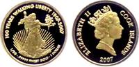 Cook Inseln 1 Dollars Lady Liberty -