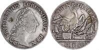 Brandenburg - Preussen 1/4 Taler Friedrich II. (1740-1786) -