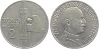 Italien 2 Lire Vittorio Emanuele III. (1900-1946) -