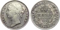 Indien - East India Company 1 Rupie Queen Victoria (1837-1901) -