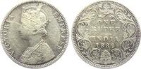 Indien - East India Company 1 Rupie Queen Victoria (1837-1901) -