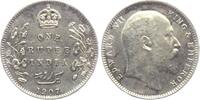 Indien - East India Company 1 Rupie Edward VII. (1901-1910) -