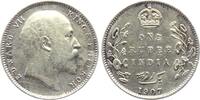 Indien - East India Company 1 Rupie Edward VII. (1901-1910) -