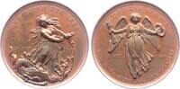 Sachsen-Albertinische Liniel Bronzemedaille 50. Jahrestag der Völkerschlacht bei Leipzig -