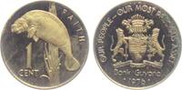 Guyana 1 Cent Faith - Seekuh - Meerestiere -