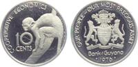 Guyana 10 Cent Sakiwinki Affe - Tiere -