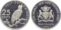 Guyana 25 Cent Harpy Ader - Vogel - Greifvogel - Tiere -