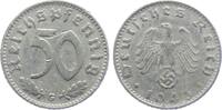 Drittes Reich 50 Reichspfennig 50 Reichspfennig - mit Hakenkreuz -