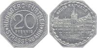 Nürnberg - Fürth 20 Pfennig Straßenbahn Nürnberg-Fürth - Neues Rathaus -