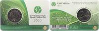 Belgien 2 Euro auf Coincard Internationales Jahr der Pflanzengesundheit - Plant Health -
