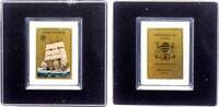 Tschad 3000 Francs Segelschiff Gorch Fock - Segelschulschiff - farbig - 1/500 Unze -