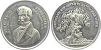 Deutschland Medaille versilbert Hans Adolf Erdmann von Auerswald - auf den Tod -