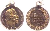 Frankreich Medaille mit Öse Napoleon III. (1852-1870) - Schlacht von Solferino -